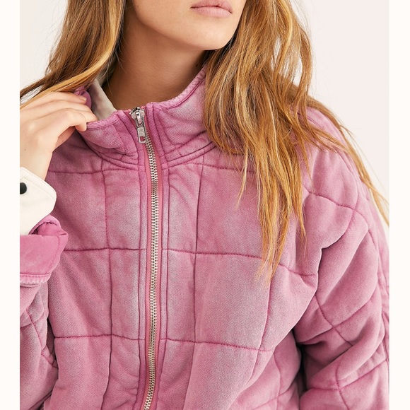 Free People Dolman Quilted Knit Jacket - Picture 11 of 11